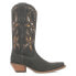 Dingo Sabana Embroidered Snip Toe Cowboy Womens Grey Casual Boots DI197-020