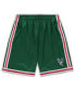 ფოტო #1 პროდუქტის Men's Green Milwaukee Bucks Big and Tall Hardwood Classics Team Swingman Shorts