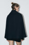 Zw collection short wool blend coat