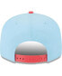 ფოტო #4 პროდუქტის Men's Powder Blue, Red Washington Wizards 2-Tone Color Pack 9FIFTY Snapback Hat