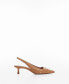 ფოტო #1 პროდუქტის Women's Studded Slingback Shoes