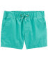 Baby Pull-On Canvas Shorts 3M