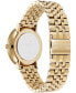 Women's Radiant Sun Gold-Tone Stainless Steel Watch 35mm