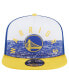 Фото #4 товара Men's Royal Golden State Warriors Arch A-Frame Trucker 9FIFTY Snapback Hat