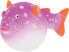 Фото #2 товара Декорация для аквариума Zolux SweetyFish Phospho Рыбка Puffer разноцветная