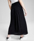 Фото #2 товара Women's Smocked Waist Maxi Skirt