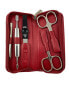 Manicure set 5 pieces Pfeilring Original red