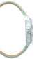 Women's Mint Green Strap Watch 36mm Set, Created for Macy's