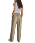 Women's High Rise Cotton Cargo Pants