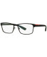 ფოტო #1 პროდუქტის PS 50GV Men's Rectangle Eyeglasses