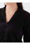 Фото #4 товара LCW Vision Gömlek Yaka Düz Uzun Kollu Kadın Bluz