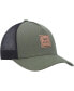 ფოტო #3 პროდუქტის Men's Olive, Black VA All The Way Trucker Snapback Hat