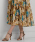 Фото #2 товара Petite Floral A-Line Skirt