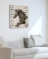 Фото #5 товара Golden horse Handed Painted Iron Wall sculpture on Wooden Wall Art, 32" x 32" x 3"