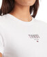 ფოტო #3 პროდუქტის Women's Slim-Fit Essential Logo Graphic T-Shirt