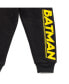 Фото #2 товара Boys Justice League Superman Batman Fleece Pullover Hoodie and Pants Outfit Set to