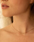 ფოტო #3 პროდუქტის 14K Gold-Plated Rope Textured Liv Necklace