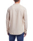 ფოტო #2 პროდუქტის Men's Long Sleeve Solid Cotton Twill Shirt