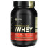 Фото #1 товара Протеин сывороточный Optimum Nutrition Gold Standard 100% Whey ванильное мороженое 5 фунтов (2,26 кг)