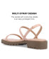 Фото #7 товара Women's Nylah Lug Platform Sandals