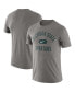 Фото #1 товара Men's Heathered Gray Michigan State Spartans Team Arch T-shirt