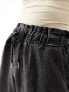 Фото #4 товара Liquor N Poker co-ord wide leg jeans in washed black