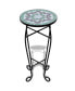 Фото #1 товара Mosaic Side Table Plant Table Green White