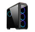 Chieftec Stallion II - Tower - PC - Black - ATX - micro ATX - Mini-ITX - SECC - Tempered glass - 16 cm