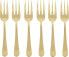 Amefa Austin 1410 - 6 Cake Forks in trend box - champagne