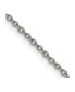 ფოტო #3 პროდუქტის Stainless Steel 2.3mm Cable Chain Necklace