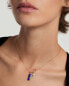 Фото #3 товара Slušivý pozlacený přívěsek Lapis Lazuli Charms CH01-094-U