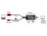 Фото #4 товара Разъемы и переходники Delock - HDMI + USB - DVI-I + VGA (D-Sub) - Male - Female - 3840 x 2160 пикселей 0,135 м