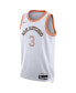 Men's and Women's Keldon Johnson White San Antonio Spurs 2023/24 Swingman Jersey - City Edition