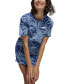 Фото #1 товара Women's Essential Palm Resort Short-Sleeve T-Shirt Dress