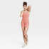 Фото #2 товара Women's Open Back Bodysuit - JoyLab Coral Pink L