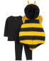 Baby 3-Piece Bumble Bee Halloween Costume 3-6M