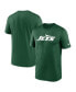 Men's New York Jets Primetime Legend Wordmark Performance T-Shirt