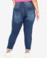 ფოტო #18 პროდუქტის Plus Size Stretch Girlfriend Tall Length Jean