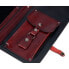 Zultan Leather Stick Bag Red