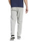 Фото #6 товара Men's Essentials 3-Stripes Fleece Track Pants
