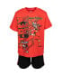 Фото #2 товара Toddler Boys T-Shirt and Mesh Shorts Outfit Set to