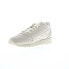 Фото #4 товара Reebok Classic Leather Womens Beige Leather Lace Up Lifestyle Sneakers Shoes