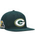 ფოტო #1 პროდუქტის Men's Green Green Bay Packers Logo Ii Snapback Hat