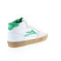 Фото #8 товара Lakai Cambridge Mid MS2220260A00 Mens White Skate Inspired Sneakers Shoes 10.5