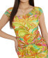 ფოტო #3 პროდუქტის Women's Layla Printed Asymmetric Bodycon Mini Dress