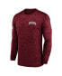 ფოტო #3 პროდუქტის Men's Red Tampa Bay Buccaneers Velocity Athletic Stack Performance Long Sleeve T-shirt