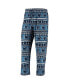 ფოტო #5 პროდუქტის Men's Navy Penn State Nittany Lions Ugly Sweater Knit Long Sleeve Top and Pant Set