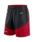 Men's Black, Red Atlanta Falcons Primary Lockup Performance Shorts