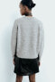 Фото #6 товара Базовый свитер из смесовой шерсти и альпаки ZARA