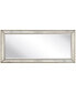 Solid Wood Frame Covered with Beveled Antique Mirror Panels - 24" x 54"